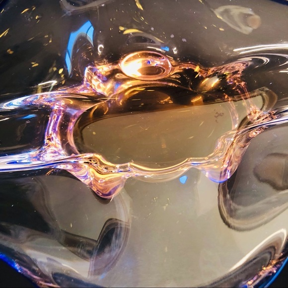 MCM, 14 Murano Vintage Large Glass Art Bowl. Artist bowl - Picture 6 of 14